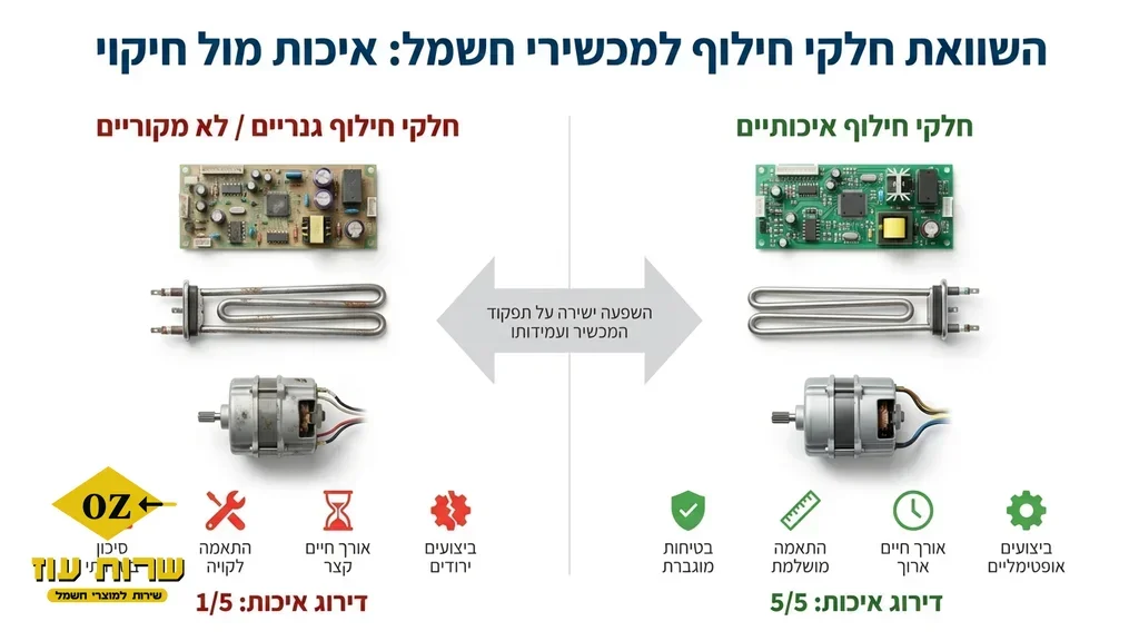 חלקי חילוף איכותיים למדיחי כלים